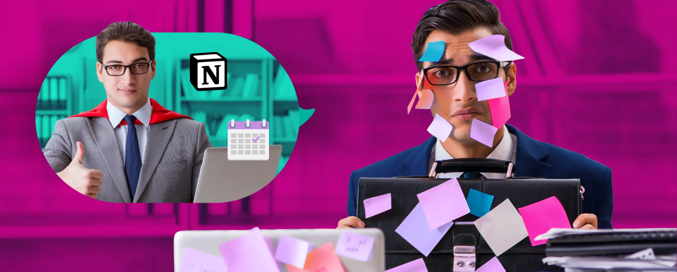 Entrepreneur organizing a workflow dashboard with the title “Momentum Through Systems.”